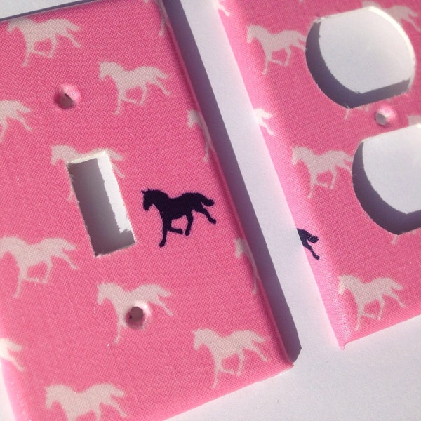 Horse Light Switch Cover Etsy