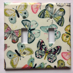 Butterfly Light Switch Plate / Butterflies Light Switch Cover ...