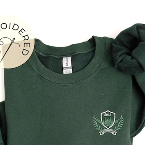 Shiz University Embroidered Sweatshirt, Musical Merch, Broadway Fan Gift