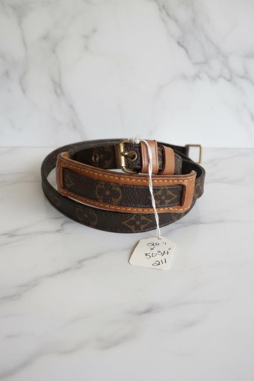 て*や様 Louis Vuitton モノグラムレザー ストラップ Louis Vuitton Monogram Strap - Etsy