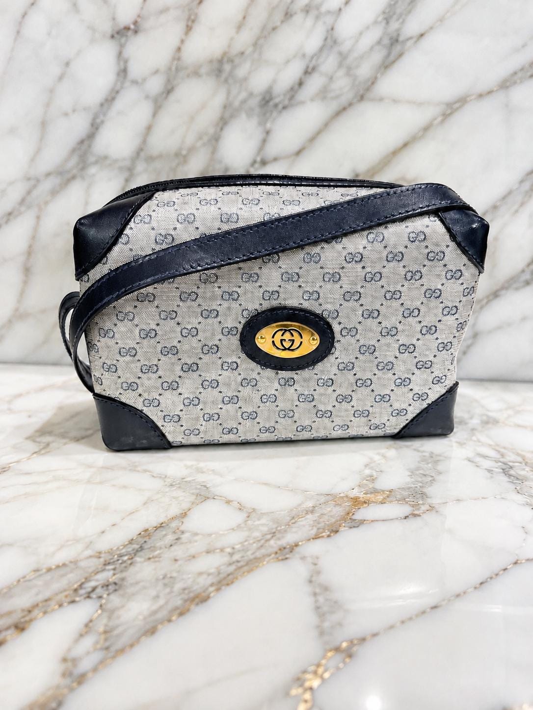 Vintage Gucci Micro Gg Purse - Etsy