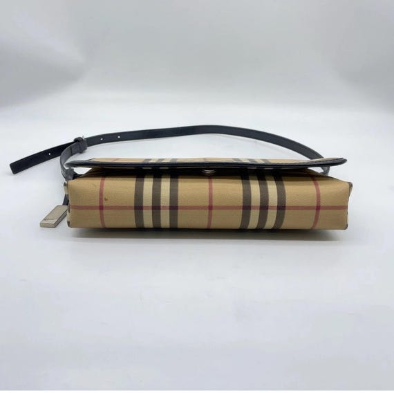 Authentic  BURBERRY Nova Check Pattern PVC Leathe… - image 4