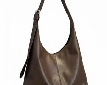 Leder Hobo Bag für Damen | Schultertasche | Handgemacht Echt Boho | Geschenk für Sie