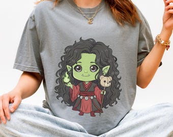 Camiseta Thaisha Lloy: Personaje Kawaii de rol crítico de la campaña 4, camiseta de algodón DnD