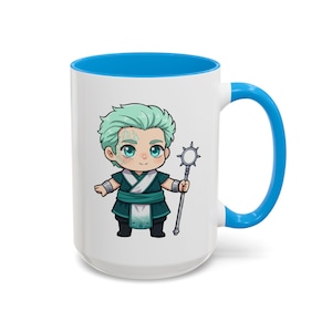 Tasse Halovar Wicander : campagne quatre mais mignonne, tasse à café en céramique colorée, rôle essentiel D&D
