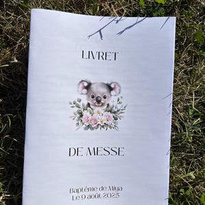 Mass booklet