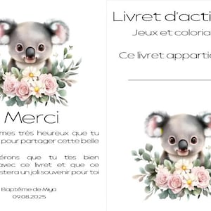 Children&#39;s activity booklet PDF format