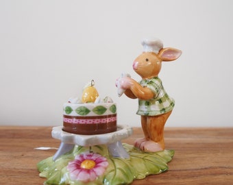 Villeroy & Boch Bunny Family - Daffodil With Bunny Children - Rare