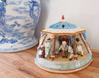 Very Rare Villeroy & Boch Bear Circus Ball Tealight - Etsy UK