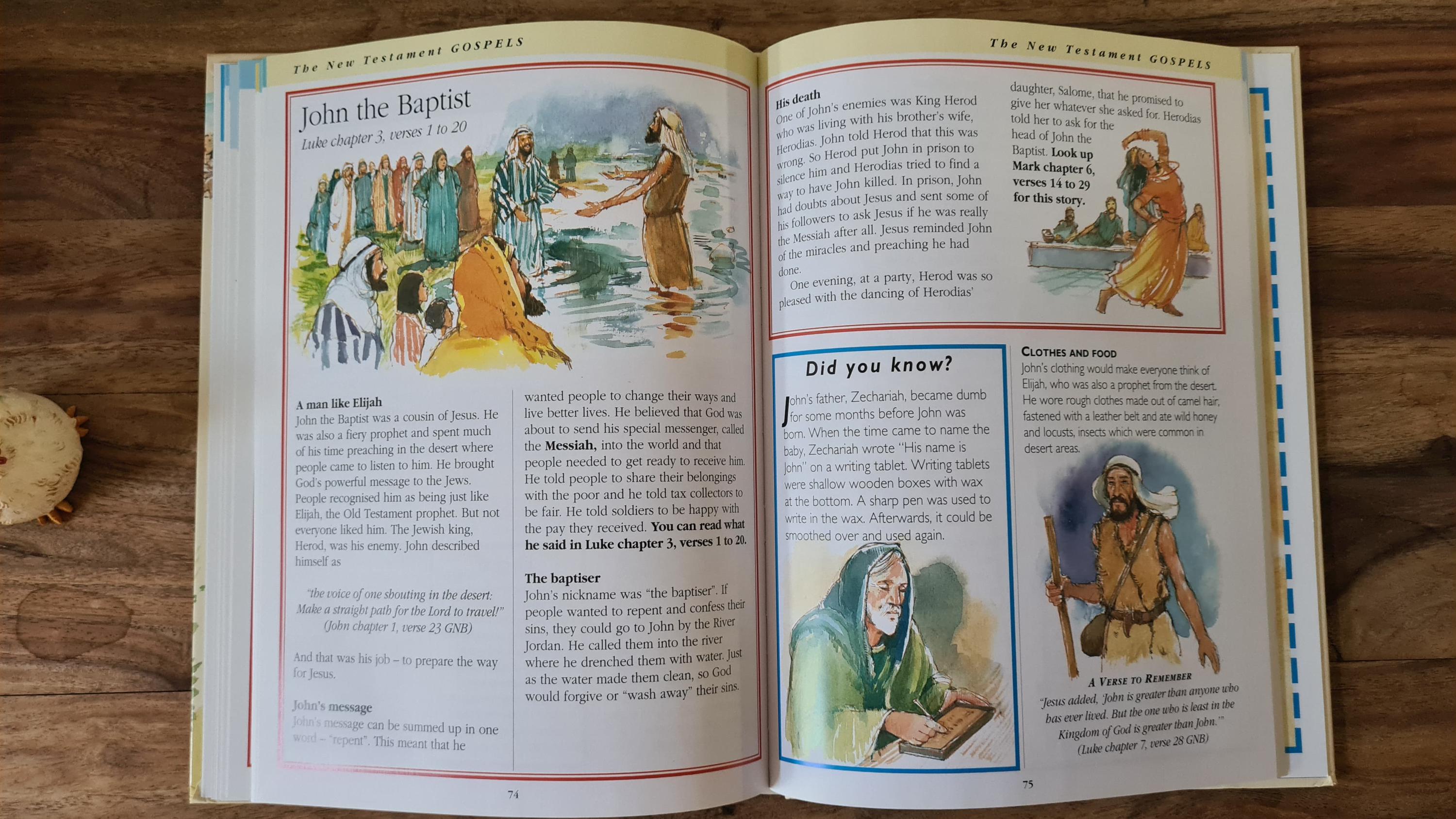 Children's Guide to the Bible – Fun Facts, Maps, Illustrations ...