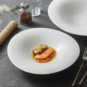 Fine Dining Serving Dish, Dinner Plates, Dinner Set, Plate, Housewarming, Pasta Plate, Pasta Bowl, Soup Plate, Soup Bowl, Deep Dish Plate