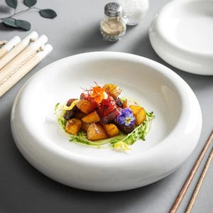 Deep Dinner Plate, Dinner Plates, Dinner Set, Plate, Housewarming Gift, Ceramic Plates, Fine Dining Plate, Dinner Bowl, Bowl, Ceramic Bowl
