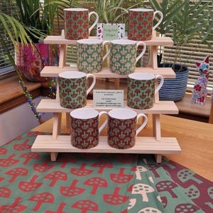 Bone China Mug in Mushroom design