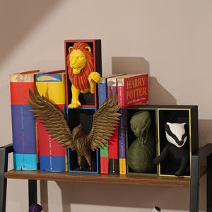 Wizard House Animal Book Nooks - Edizione Creature della Casa