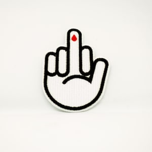 3” tall “Give Diabetes The Finger” Patch
