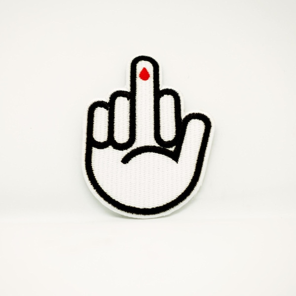 高さ3インチの「糖尿病に注意」パッチ