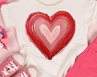 Brushstroke Valentines Pngs, Trendy Valentines Day Pngs, Brushstroke Heart Sublimation Design, Brushstroke Bow Png, Trendy Cherries Png