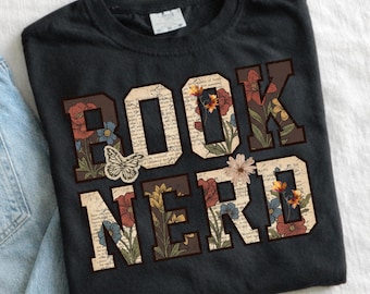 Trendy Book Nerd Png, Book Worm Png, Retro Bookish Sublimation Design, Shirt Design for Book Lover, Preppy Reading Graphic, Librarian Png
