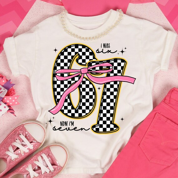 I Was Six Now I'm Seven Png, 67 PNG, Viral Funny Saying 67 Png, 7 Year Old Birthday Sublimation Design, Trendy Png Design, 7th Birthday Png