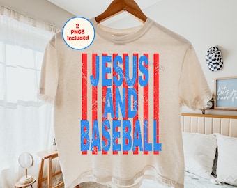 Striped Jesus and Baseball PNG, Hit The Dang Ball Sublimation Design, Swing Batter Batter Shirt Design, Trendy Game Day Png, Baseball Mom