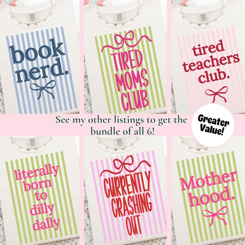 Müde Mama's Club PNG, Gestreifte Mama Sublimationsdesign, lustige Mutter PNG, Adrettes Shirt Design, Muttertag Png, Kokett Trendy Png Design Bild 2