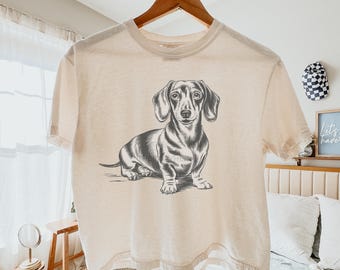 Dachshund PNG For Shirt, Trendy Weiner Dog Png, Preppy Dachshund Png for Shirt, Trendy Dog Sublimation Design, Dachshund Mom Png, Dog Lover