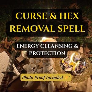 Extreme Curse & Hex Removal Spell | Black Magic Cleansing, Aura Healing, Energy Clearing, Same-Day Ritual