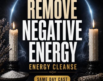 Energy Cleanse and Blockage Removal Spell | Clear Negative Energy, Stagnation and Bad Luck | Aura Cleansing Ritual
