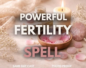 Powerful Fertility & Conception Spell | Open the Womb, Support Pregnancy AND Healthy Conception | Same-Day Casting