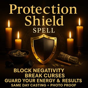 Protection Shield Spell | Blocks Negativity, Guard Your Energy