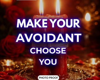 Commitment Spell for Avoidant Partner, Make Them Choose You, Stop Hot & Cold Behavior, Same Day Ritual With Proof