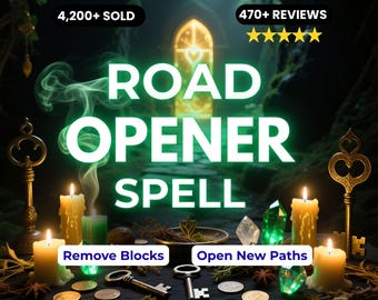 Powerful Road Opener Spell | Remove Blocks & Break Obstacles | Open Paths in Love, Money, Career | Same Day Cast
