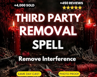 Third Party Removal Spell | Break Up Spell | Remove Rival Energy | Stop Cheating & Love Triangle | Same Day Cast