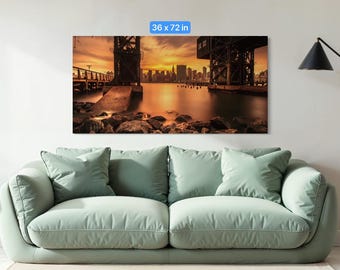 NYC Skyline Photo: Empire State Building Art Print - Manhattan Photography