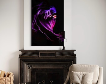 Antelope Canyon Print: Arizona Desert Landscape Photography