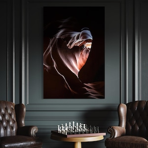 Antelope Canyon Print: Arizona Desert Landscape Photography