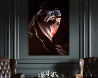 Antelope Canyon Print: Arizona Desert Landscape Photography