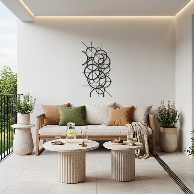 Surprising Contemporary Metal Wall Decor Images
