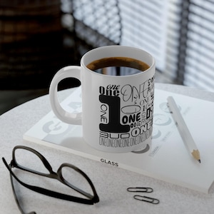 Awesome gift, extra Large Coffee Mug Funny Typography Design, Inspirational Drinkware, perfect and stylish Gift. Eye-catching accessory