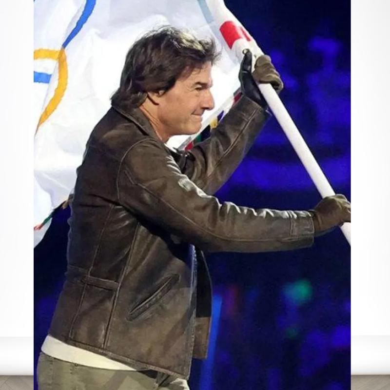 Tom Cruise Mission Impossible Leather Jacket – Handmade Biker