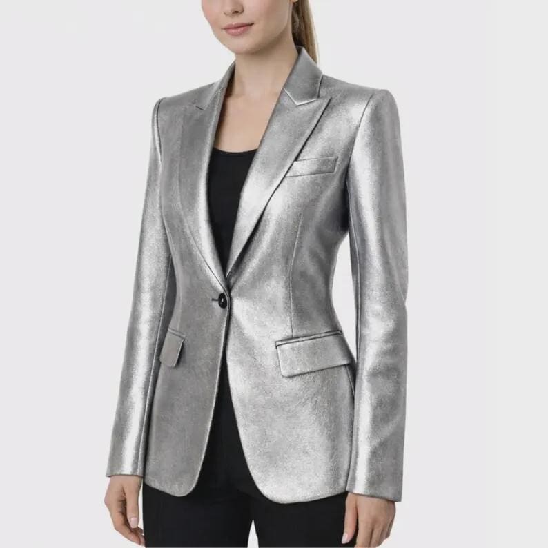 Womens Silver Evening Jacket - Etsy