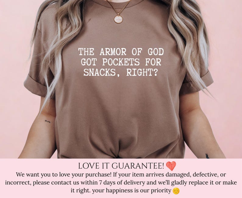 Camiseta cristiana divertida, camiseta de la armadura de Dios, regalo de humor cristiano, camiseta cristiana sarcástica, camiseta divertida de Jesús, camiseta con versículo bíblico imagen 6