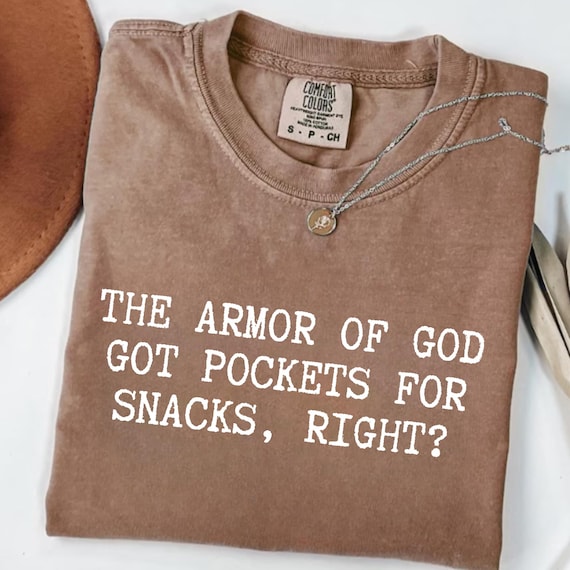 Funny Christian Shirt, Armor Of God Shirt, Christian Humor Gift, Sarcastic Christian T-Shirt, Funny Jesus Shirt, Bible Verse Shirt