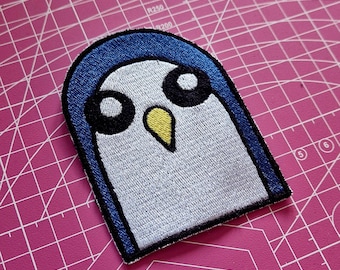 Adventure Time Gunter Patch | Penguin Patch | Cartoon Patch | Iron-On & Sew-On | 9.5cm x 7cm