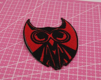 Twin Peaks Owl Patch | Embroidered Owl Patch | Fire Walk With Me | Dark Academia | 10x7cm