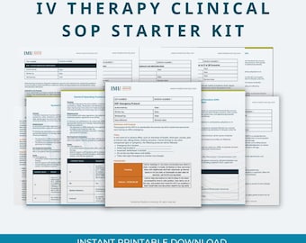 IV Vitamin Therapy Starter Infusion Protocols