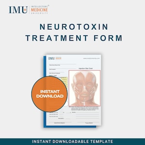 Behandlingsformulär för neurotoxininjektioner – Botox, Dysport, Xeomin (PDF)