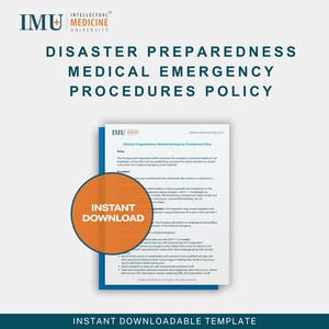 Disaster Preparedness Medical Emergency Procedures Policy – Clinic Emergency Response Steps, 9-1-1 Protocol & Incident Reporting