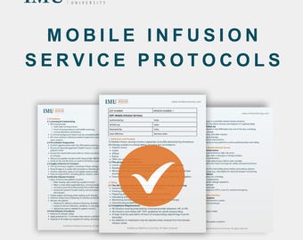 Mobile IV Therapy SOP: Nurse Safety & Infusion Protocols (PDF Download)