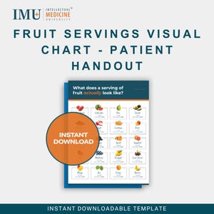 Fruit Servings Visual Chart – Net Carb Counts and Portion‑Size Guide for Low‑Carb & Weight‑Loss Patients